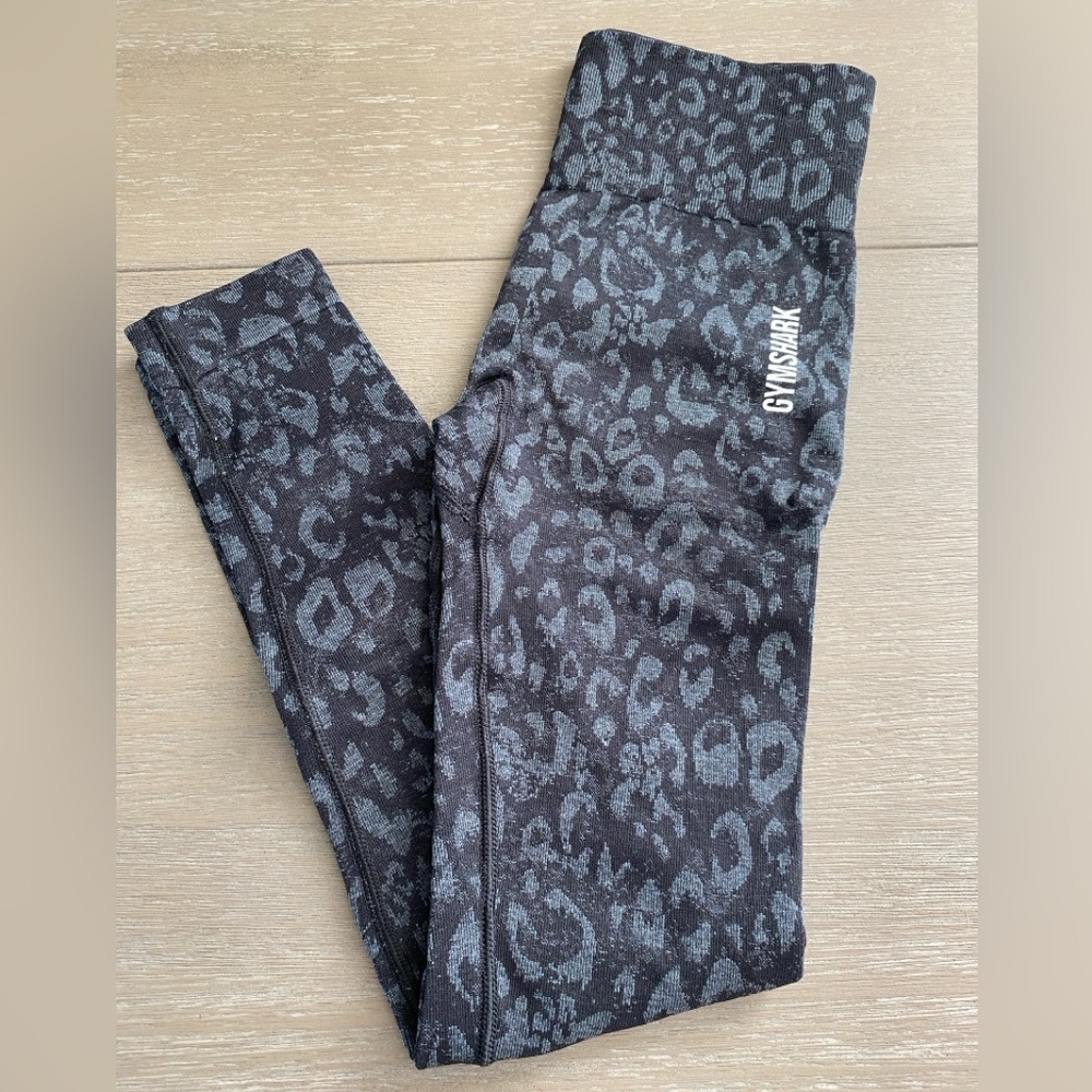 Gymshark Gray Adapt Animal Seamless Leggings XS